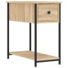 Tables de chevet 2 pcs chêne sonoma 30x60x60 cm bois ingénierie 619416619416