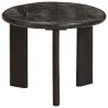 Tables basses gigognes 3 pcs Blanc Bois de mangue massif 619419619419