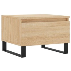 Tables basses 2 pcs chêne sonoma 50x46x35 cm bois d'ingénierie 619427619427