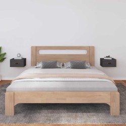 Tables de chevet murales 2 pcs Gris 40x29,5x22 cm 619429619429