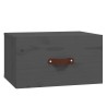 Tables de chevet murales 2 pcs Gris 40x29,5x22 cm 619429619429