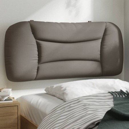 Coussin de tête de lit Hvar taupe 90 cm tissu 619434619434