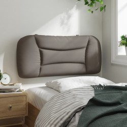 Coussin de tête de lit Hvar taupe 90 cm tissu 619434619434