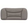 Coussin de tête de lit Hvar taupe 90 cm tissu 619434619434