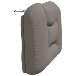 Coussin de tête de lit Hvar taupe 90 cm tissu 619434619434