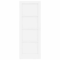 Porte intérieure Blanc 73,5 x 198,5 cm Contreplaqué 619441619441