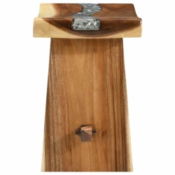 Tabouret de Douche Naturel 50 x 30 x 44 cm Bois de suar solide 619448619448
