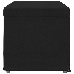Tabouret Noir 81 x 41 x 40 cm Tissu et bois stratifié 619450619450
