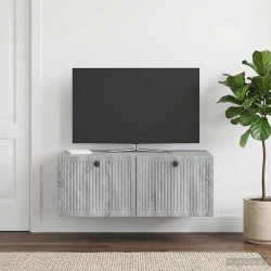 Meuble TV mural Sonoma gris 78,5 x 41 x 30 cm Bois d'ingénierie 619453619453