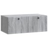 Meuble TV mural Sonoma gris 78,5 x 41 x 30 cm Bois d'ingénierie 619453619453