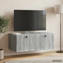 Meuble TV mural Sonoma gris 78,5 x 41 x 30 cm Bois d'ingénierie 619453619453