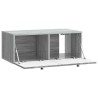 Meuble TV mural Sonoma gris 78,5 x 41 x 30 cm Bois d'ingénierie 619453619453