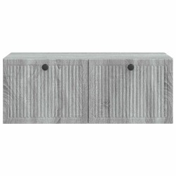 Meuble TV mural Sonoma gris 78,5 x 41 x 30 cm Bois d'ingénierie 619453619453