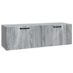 Meuble TV mural Sonoma gris 98 x 31 x 30 cm Bois d'ingénierie 619454619454