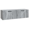 Meuble TV mural Sonoma gris 98 x 31 x 30 cm Bois d'ingénierie 619454619454