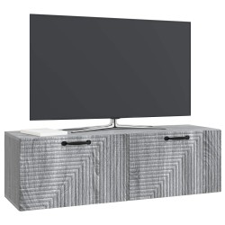 Meuble TV mural Sonoma gris 98 x 31 x 30 cm Bois d'ingénierie 619454619454