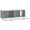 Meuble TV mural Sonoma gris 98 x 31 x 30 cm Bois d'ingénierie 619454619454