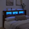 Tête de lit à LED vieux bois 180x18,5x103,5cm bois d'ingénierie 619457619457