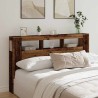 Tête de lit à LED vieux bois 180x18,5x103,5cm bois d'ingénierie 619457619457