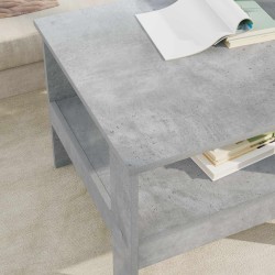 Table basse Gris béton 57 x 55 x 45 cm Bois d'ingénierie 619465619465