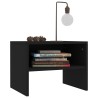 Tables de chevet 2 pcs Noir 40x30x30 cm Bois d'ingénierie 619469619469