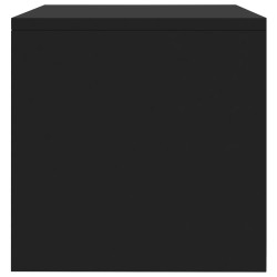 Tables de chevet 2 pcs Noir 40x30x30 cm Bois d'ingénierie 619469619469