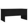 Table basse noir 102x50,5x46,5 cm bois d'ingénierie 619477619477