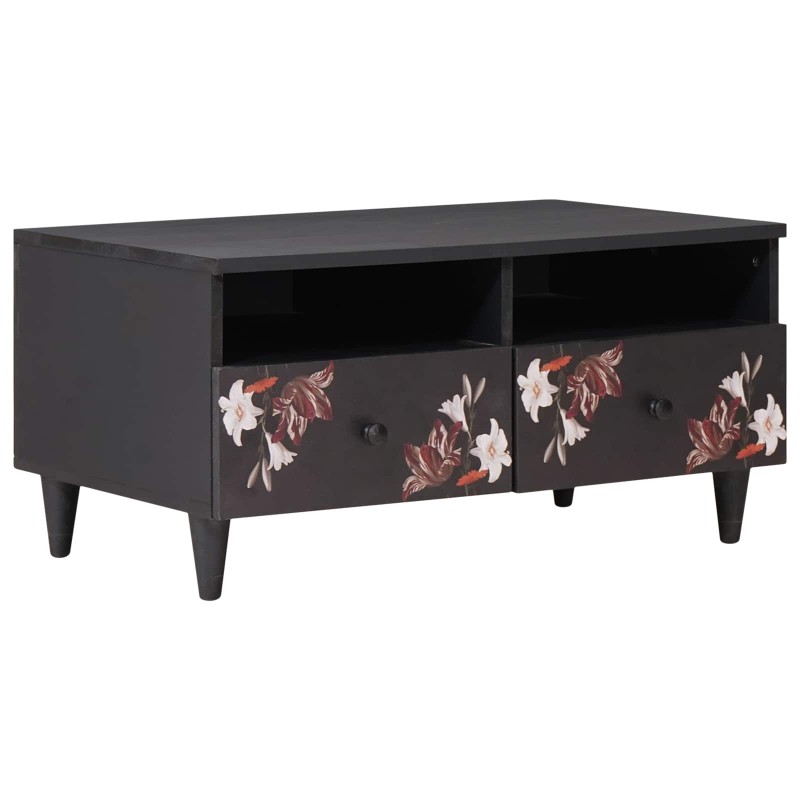Table basse Multicolore 80 x 54 x 40 cm Bois de mangue massif 619478619478