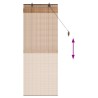 Store enrouleur Marron 50 x 160 cm Bambou 619481619481