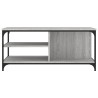 Table basse Sonoma gris 100x50x45 cm Bois d'ingénierie 619484619484