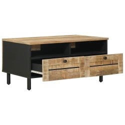 Table basse Marron et Noir 80 x 54 x 40 cm 619488619488