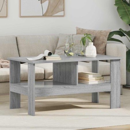 Table basse Gris Sonoma 90 x 50 x 45 cm Bois d'ingénierie 619491619491