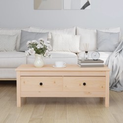 Table basse 100x50x40 cm Bois massif de pin 619498619498
