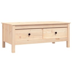 Table basse 100x50x40 cm Bois massif de pin 619498619498