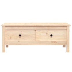 Table basse 100x50x40 cm Bois massif de pin 619498619498