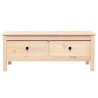 Table basse 100x50x40 cm Bois massif de pin 619498619498