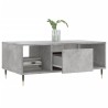 Table basse Gris béton 90x50x36,5 cm Bois d'ingénierie 619499619499
