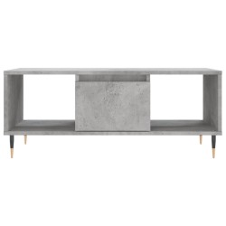 Table basse Gris béton 90x50x36,5 cm Bois d'ingénierie 619499619499