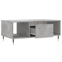 Table basse Gris béton 90x50x36,5 cm Bois d'ingénierie 619499619499