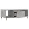 Table basse Gris béton 90x50x36,5 cm Bois d'ingénierie 619499619499