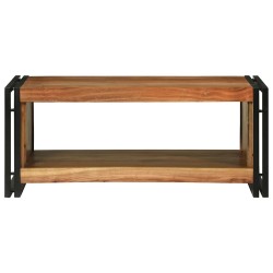 Table basse Marron 90 x 50 x 38 cm Bois d'Acacia Massif 619502619502