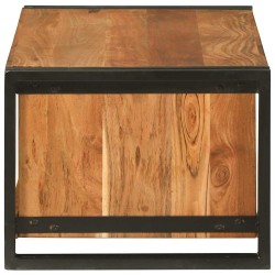 Table basse Marron 90 x 50 x 38 cm Bois d'Acacia Massif 619502619502