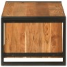 Table basse Marron 90 x 50 x 38 cm Bois d'Acacia Massif 619502619502
