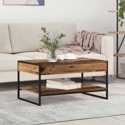 Table basse Bois Ancien 80 x 50 x 40 cm Bois d'ingénierie 619503619503