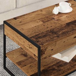 Table basse Bois Ancien 80 x 50 x 40 cm Bois d'ingénierie 619503619503