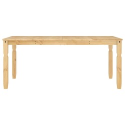 Table à manger Corona 180x90x75 cm bois massif de pin 619505619505