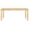 Table à manger Corona 180x90x75 cm bois massif de pin 619505619505