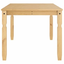 Table à manger Corona 180x90x75 cm bois massif de pin 619505619505