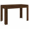 Table à dîner Chêne marron 120x60x76 cm bois d'ingénierie 619508619508