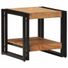 Table basse Marron 40 x 40 x 38 cm Bois d'Acacia Massif 619509619509